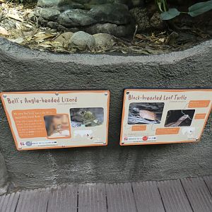 Reptile signage in RORA