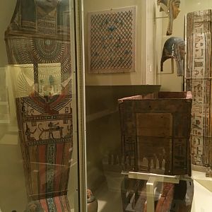 Egypt: Sarcophagus & Funerary Objects