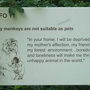 Pet sign