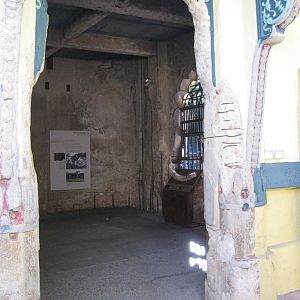 Interior of Elephant Temple.