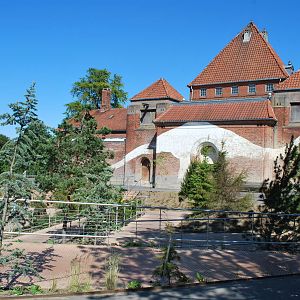 A series of pictures of the old elephant house, Copenhagen Zoo, June 2009
