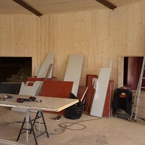New carnivores crater - Lower part of the main observation hut