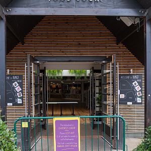 June's Pavilion Closure Sign - 21/03/2020