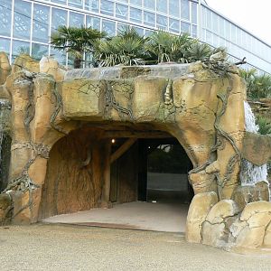 Tropical dome - Entrance
