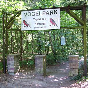 Entrance at Vogelpark Schifferstadt, 6th Sept 2010