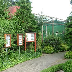 Entrance at Vogelpark Neuthard, 3rd Sept 2010