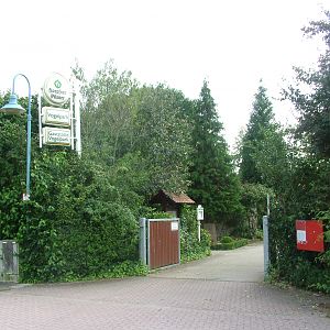 Entrance at Vogelpark Neuthard, 3rd Sept 2010