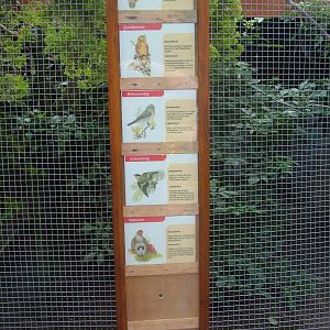 Signage Example at Vogelpark Heglachaue, 3rd Sept 2010