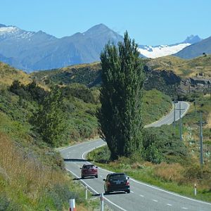 NZ South island road scene