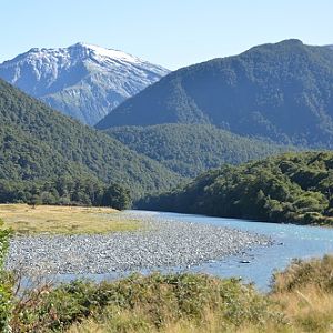 NZ South island river scene