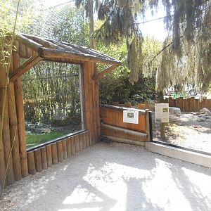 Macaws Aviary and Tortoises exhibit