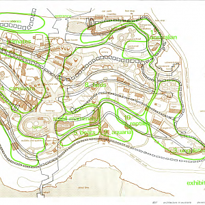 Taronga Zoo Map 1970