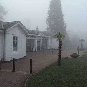 View of a foggy entrance 27/12/2018