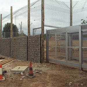 View of Tiger enclosure under construction 02/06/2019