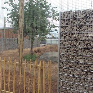View of Tiger enclosure under construction 02/06/2019