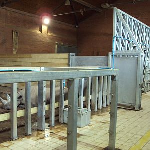 View of old Elephant house now housing Black Rhino 02/06/2019