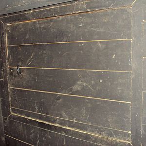 View of door for posting Crocs into there enclosures 27/10/2019