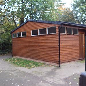 View of offshow extension to the Reptile House 31/10/2019