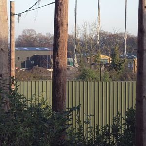 View of construction of off show zoo 30/11/2019