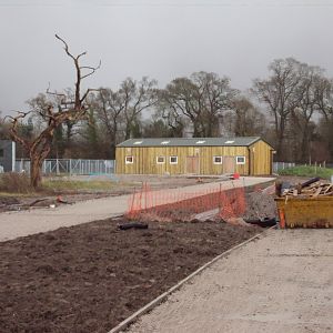 View of Construction of off show zoo 14/12/2019