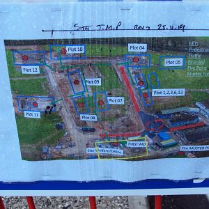 View of site map 14/12/2019