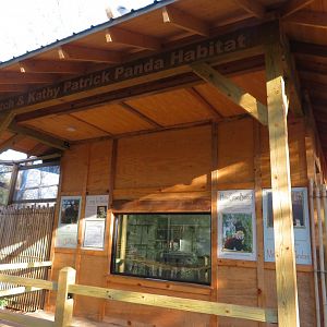 Red Panda Building w/ Viewing Window