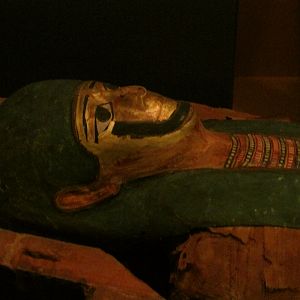 Mummy Mask Closeup