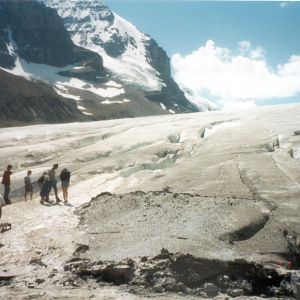 Athabasca Glacier, Canadian Rockies, July 2001