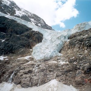 Angel Glacier, Canadian Rockies, July 2001