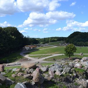 View over the 10 hectare savannah in Ree Park