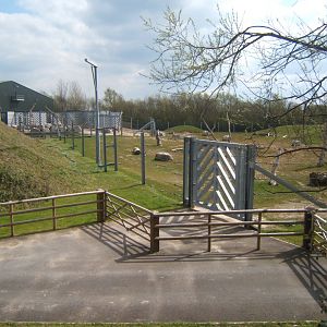 View of Elephant enclosure 14/04/2019