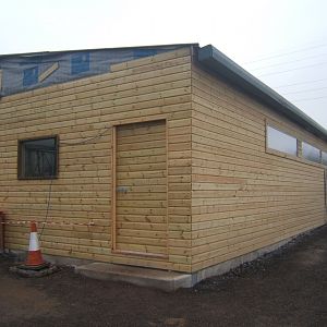New Tapir and Capybara house under construction 03/02/2018