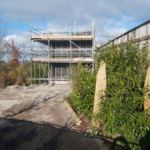 Tree Kangaroo House under construction 17/02/2018