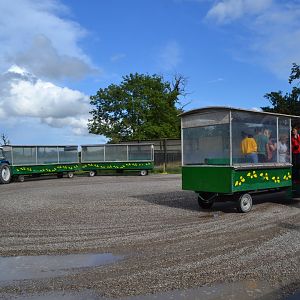 Station for Abebussen in Knuthenborg