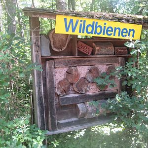 Nürnberg Tiergarten - Children's zoo - Insect hotel