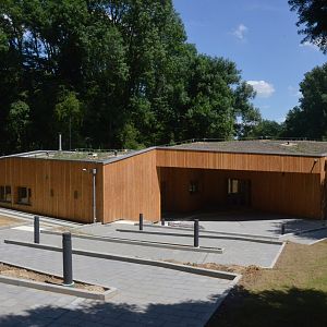 New Forest School Under Construction at Wildpark Grafenberger Wald, 23/06/2019