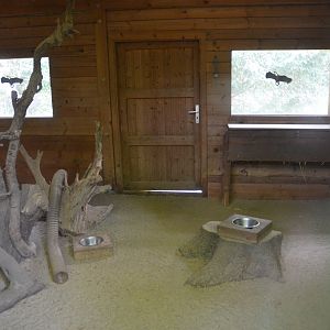 Polecat Ferret Enclosure at Wildpark Grafenberger Wald, 23/06/2019