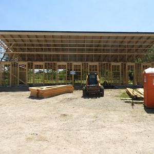 Jackass Flats construction