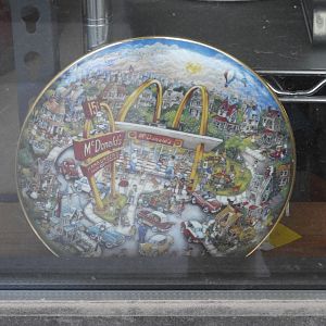 Vintage McDonald's Plate