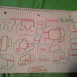Bedrock Zoo Map