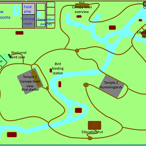 Make a Mixed Species Exhibit For That Animal - Horned guan / Tikal Bird Jungle