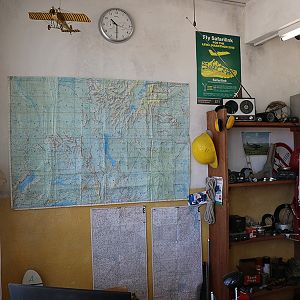 Lewa airstrip counter