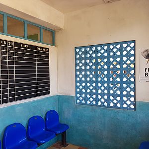 Lewa airstrip waiting room