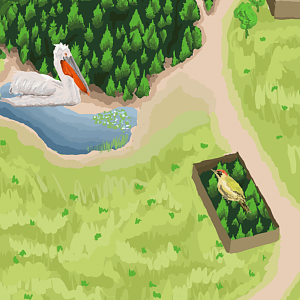 Wetlands of the Aegean  - Map of Turkish exhibit