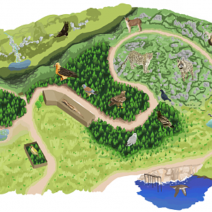 Full map - Map of Turkish exhibit