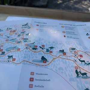 Wildpark Bad Mergentheim current 2020 map