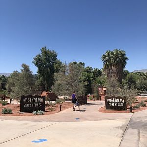 Entrance to Australian Adventures
