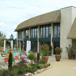 Tropical dome outside