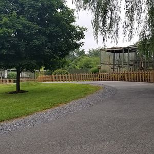 Virginia Safari Park - Path past reptile building