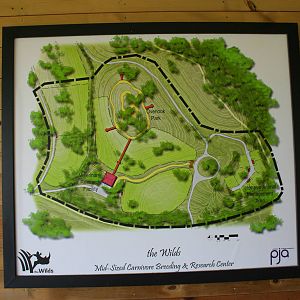 Map of the Mid-Sized Carnivore Center